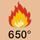 Leegikindel 650 °C