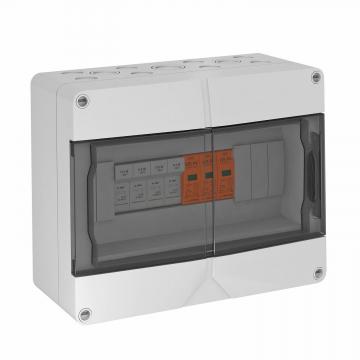 Päikeseenergiasüsteemi korpus 4 kaitsmehoidikuga V25, 900 V