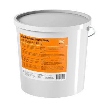 Ablation coating PYROCOAT® in a bucket