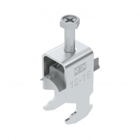 U-klamber, H-jalaga, 1-ne, plastist surveplaadiga, Al 12 | 16 | 2