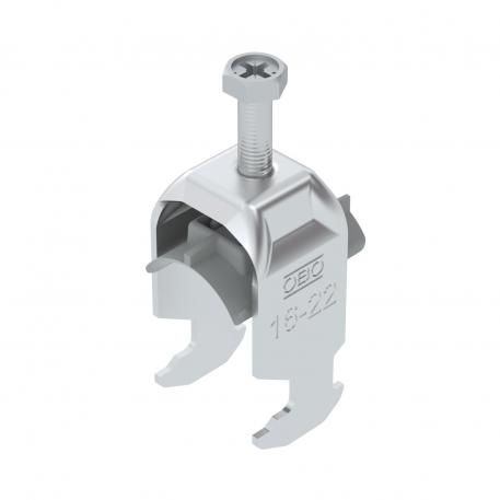 U-klamber, H-jalaga, 1-ne, plastist surveplaadiga, Al 16 | 22 | 2