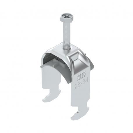 U-klamber, H-jalaga, 1-ne, plastist surveplaadiga, Al 28 | 34 | 2