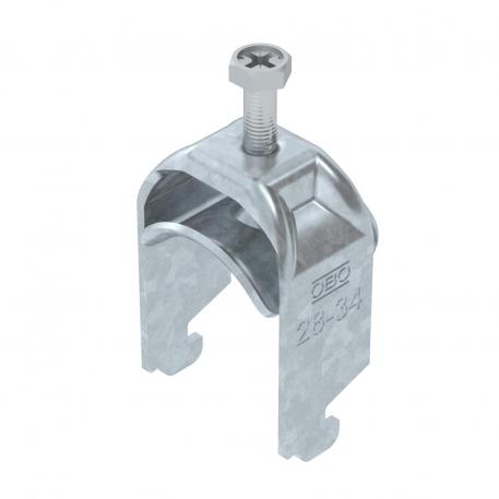 U-klamber, N-jalaga, 1-ne, metallist surveplaadiga, FT 28 | 34 | 3