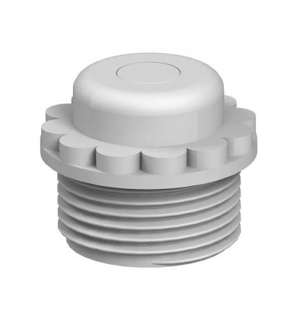 Screw-in nipple, metric thread, with perforation membrane M12