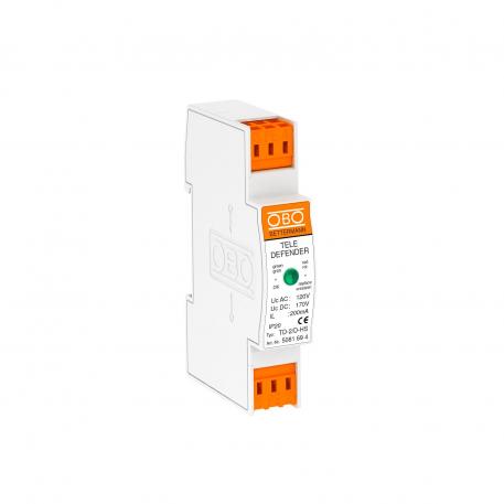 Kombikaitseseade TD-2/D-HS ISDN ja DSL süsteemidele