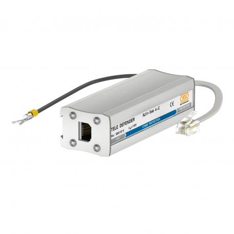 Kombikaitseseade TELE 4-C ISDN RJ11 jaoks 4 | Kombikaitse, 4 soont | 120 | 170 | RJ11