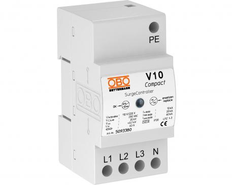 Surge arrester V10 Compact 255 V 3+N/PE | 255 | IP20