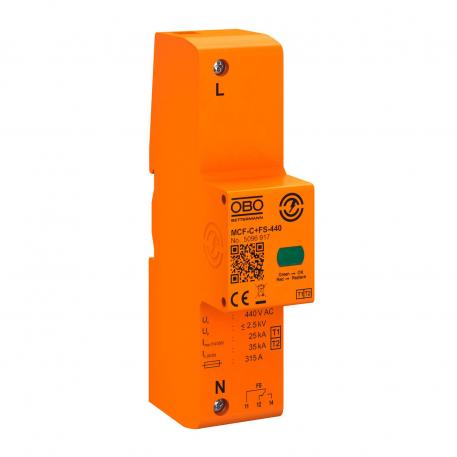 Lightning current arrester MCF-C 1 | 25 | jah | 440 | IP20