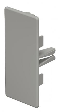 End piece, trunking type WDK 40090 90 | 40 | 90 | Stone grey; RAL 7030
