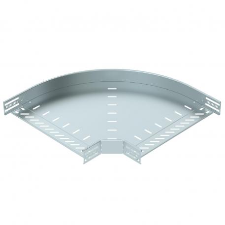 90° bend 60, OBO EcoLine, FS 400 | Steel, CO2 reduced | kuumtsingitud lintmeetodil | tsink