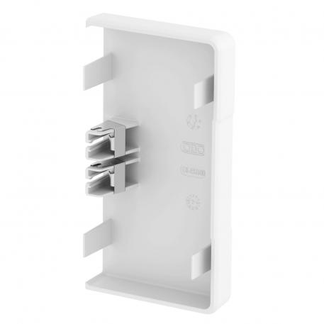 End piece, for device installation trunking Rapid 45-2 type GK-53100  |  |  |  | Pure white; RAL 9010