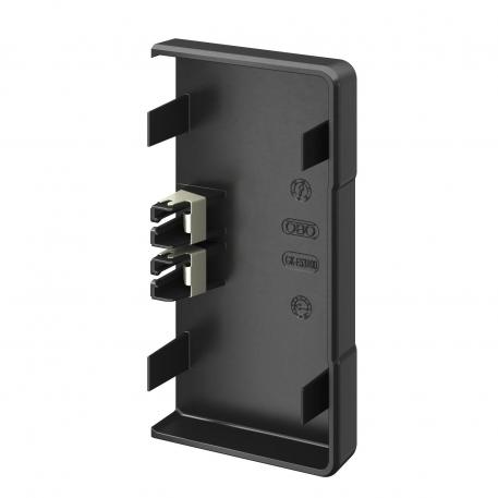 End piece, for device installation trunking Rapid 45-2 type GK-53100  |  |  |  | Jet black; RAL 9005