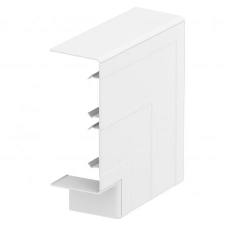 Flat angle hood, for device installation trunking Rapid 45-2 type GK-53130 137 | 55.5 | Pure white; RAL 9010