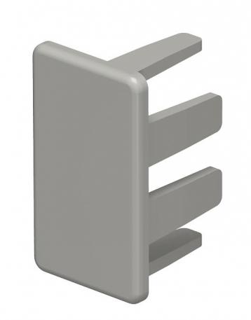 End piece, trunking type WDK 15030 30 | 17 | 30 | Stone grey; RAL 7030