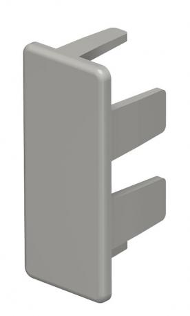End piece, trunking type WDK 15040 40 | 17 | 40 | Stone grey; RAL 7030