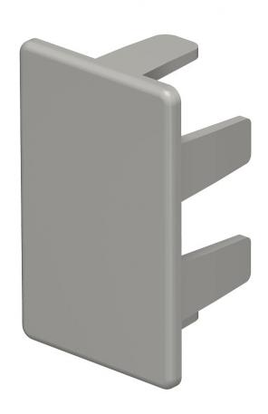 End piece, trunking type WDK 25040 40 | 25 | 40 | Stone grey; RAL 7030