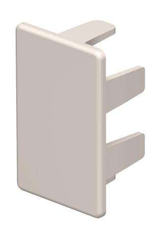 End piece, trunking type WDK 25040 40 | 25 | 40 | Pure white; RAL 9010