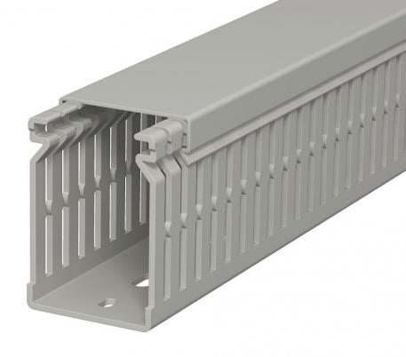 Wiring trunking, type LK4 N 60040 2000 | 40 | 60 | Base perforation | Stone grey; RAL 7030