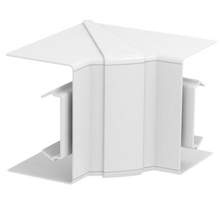 Internal corner hood, for Rapid 80 device installation trunking, type 70110 Pure white; RAL 9010