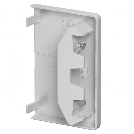 End piece, for device installation trunking Rapid 80 type 70110  |  |  |  | Light grey; RAL 7035