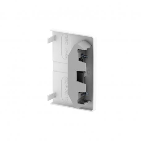 End piece, for device installation trunking Rapid 80 type 70110  |  |  |  | White aluminium; RAL 9006